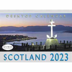 Scotland Easel Desk Calendar 2023
