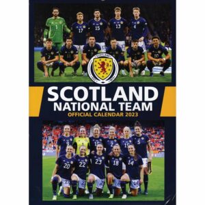 Scotland National Football A3 Calendar 2023