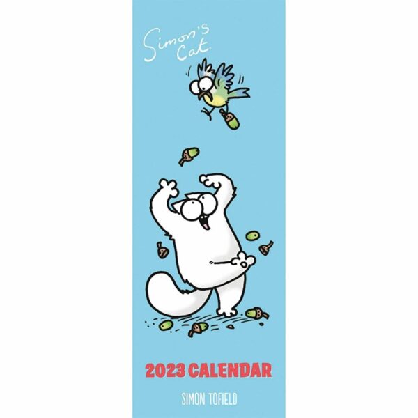 Simon's Cat Slim Calendar 2023