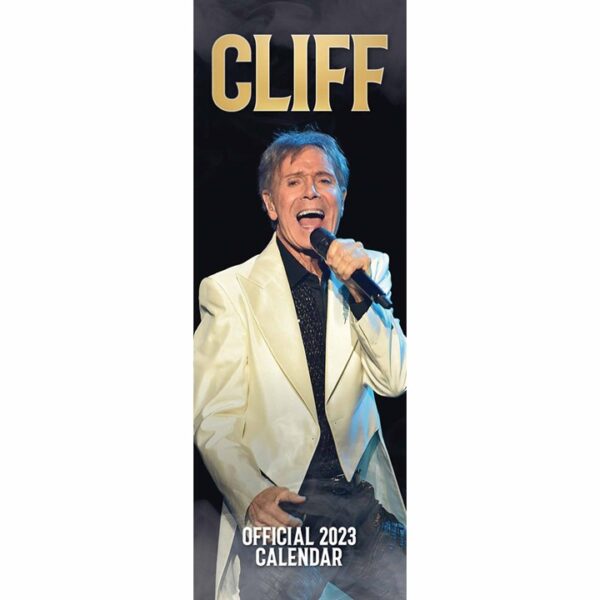 Sir Cliff Richard Official Slim Calendar 2023