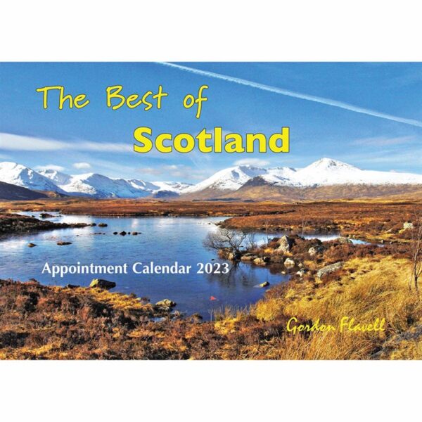 The Best Of Scotland A4 Calendar 2023