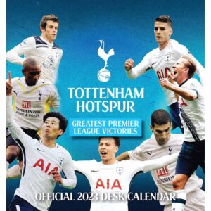 Tottenham Hotspur FC Easel Desk Calendar 2023