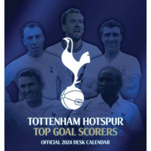 Tottenham Hotspur FC Easel Desk Calendar 2024