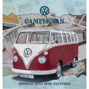 Volkswagen Camper Van Easel Desk Calendar 2023