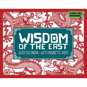 Wisdom of the East Mini Desk Calendar 2023