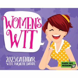 Women's Wit Mini Desk Calendar 2023