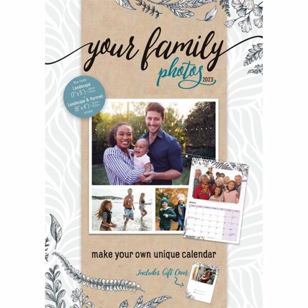 Your Family Photos A4 Calendar 2023