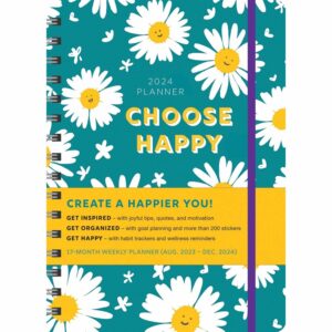 Choose Happy A5 Deluxe Diary 2023 - 2024