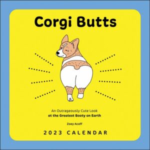 Corgi Butts Calendar 2023