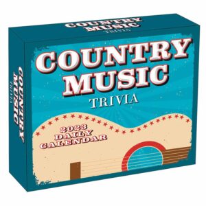 Country Music Trivia Desk Calendar 2023