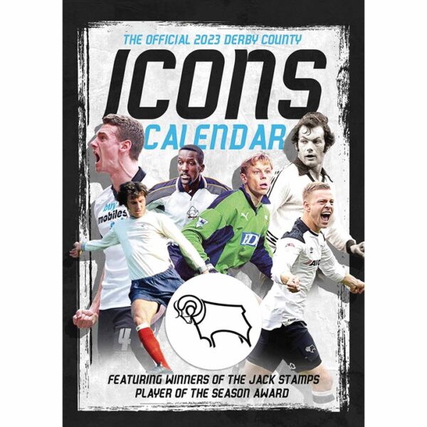 Derby County FC Legends A3 Calendar 2023