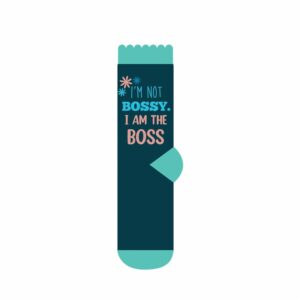 I Am The Boss Socks - Size 4 - 8