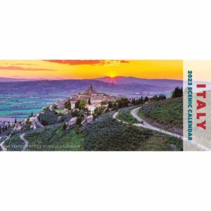 Italy Panoramic Deluxe Calendar 2023