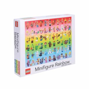 Lego Minifigure Rainbow Jigsaw