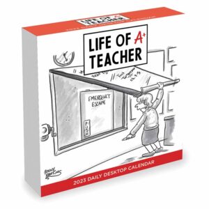 Life of A Teacher Comics Desk Calendar 2023
