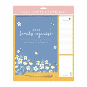 Bees & Flower Family Planner 2024