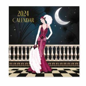 Claire Coxon Art Deco Calendar 2024