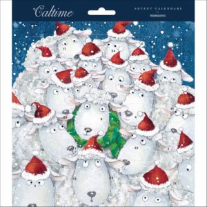 Cosy Christmas Sheep Square Advent Calendar