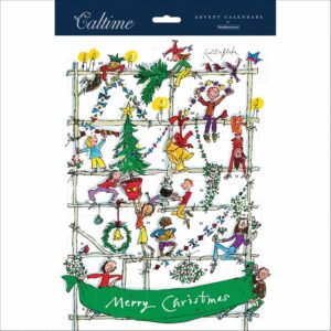 Quentin Blake Christmas Decoration A3 Advent Calendar