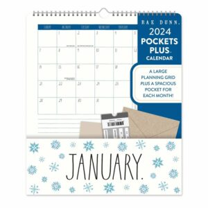 Rae Dunn Deluxe Pocket Calendar 2024
