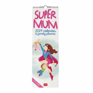 Super Mum Slim Family Planner 2024