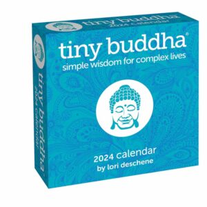 Tiny Buddha Desk Calendar 2024