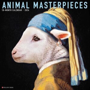 Animal Masterpieces Calendar 2024