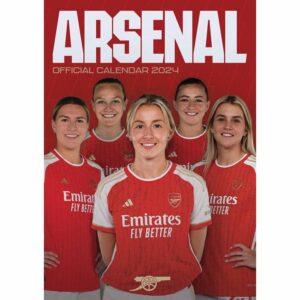 Arsenal FC Women A3 Calendar 2024