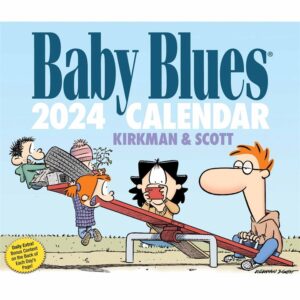 Baby Blues Desk Calendar 2024