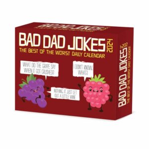 Bad Dad Jokes Desk Calendar 2024