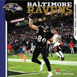 Baltimore Ravens NFL Calendar 2024