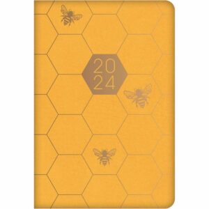 Bees & Honeycomb A7 Diary 2024