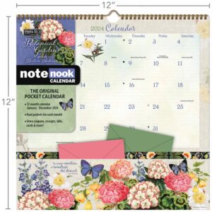 Botanical Garden Note Nook Calendar 2024