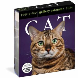 Cat Gallery Desk Calendar 2024