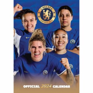 Chelsea Womens FC A3 Calendar 2024