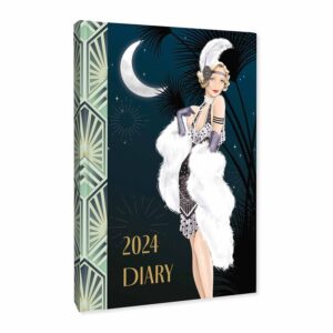 Claire Coxon Art Deco A5 Diary 2024