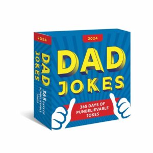 Dad Jokes Desk Calendar 2024
