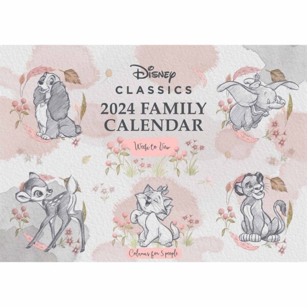 Disney Heritage A4 Family Planner 2024