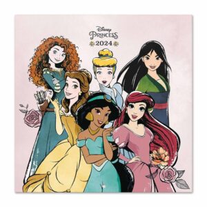 Disney Princess Classics Calendar 2024