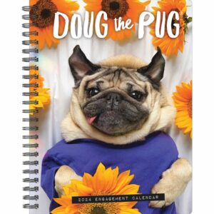 Doug The Pug A5 Diary 2024