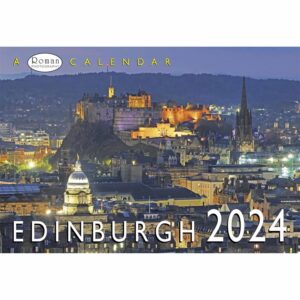 Edinburgh A4 Calendar 2024