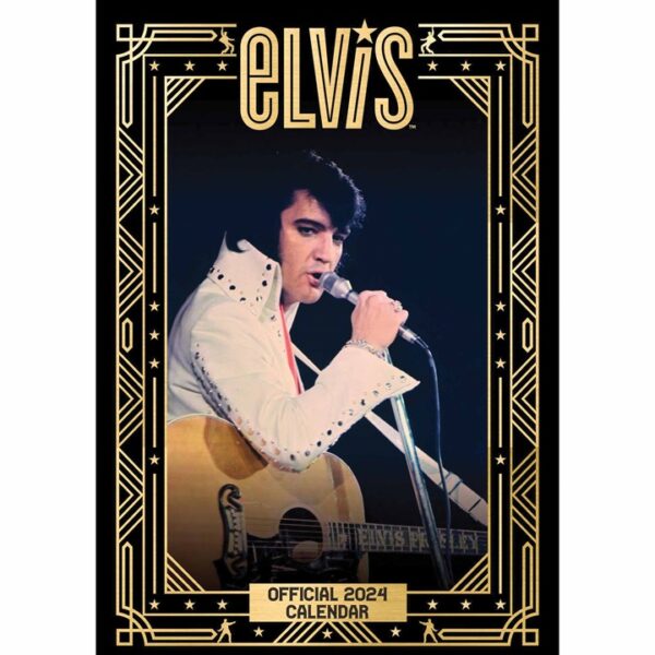 Elvis Presley A3 Calendar 2024