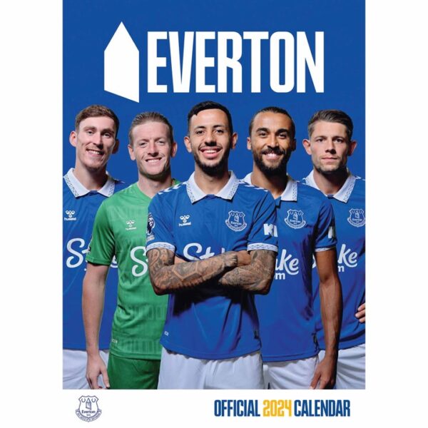 Everton FC A3 Calendar 2024