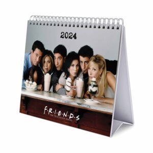Friends Easel Desk Calendar 2024