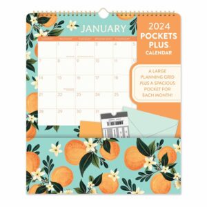 Fruit & Floral Deluxe Pocket Calendar 2024