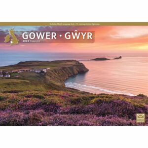 Gower A4 Calendar 2024