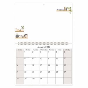 Kitchen Memo Calendar 2024