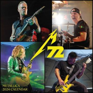 Metallica Official Calendar 2024