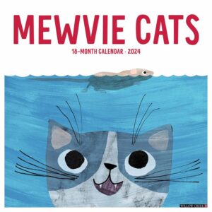 Mewvie Cats Calendar 2024