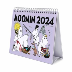 Moomin Easel Desk Calendar 2024
